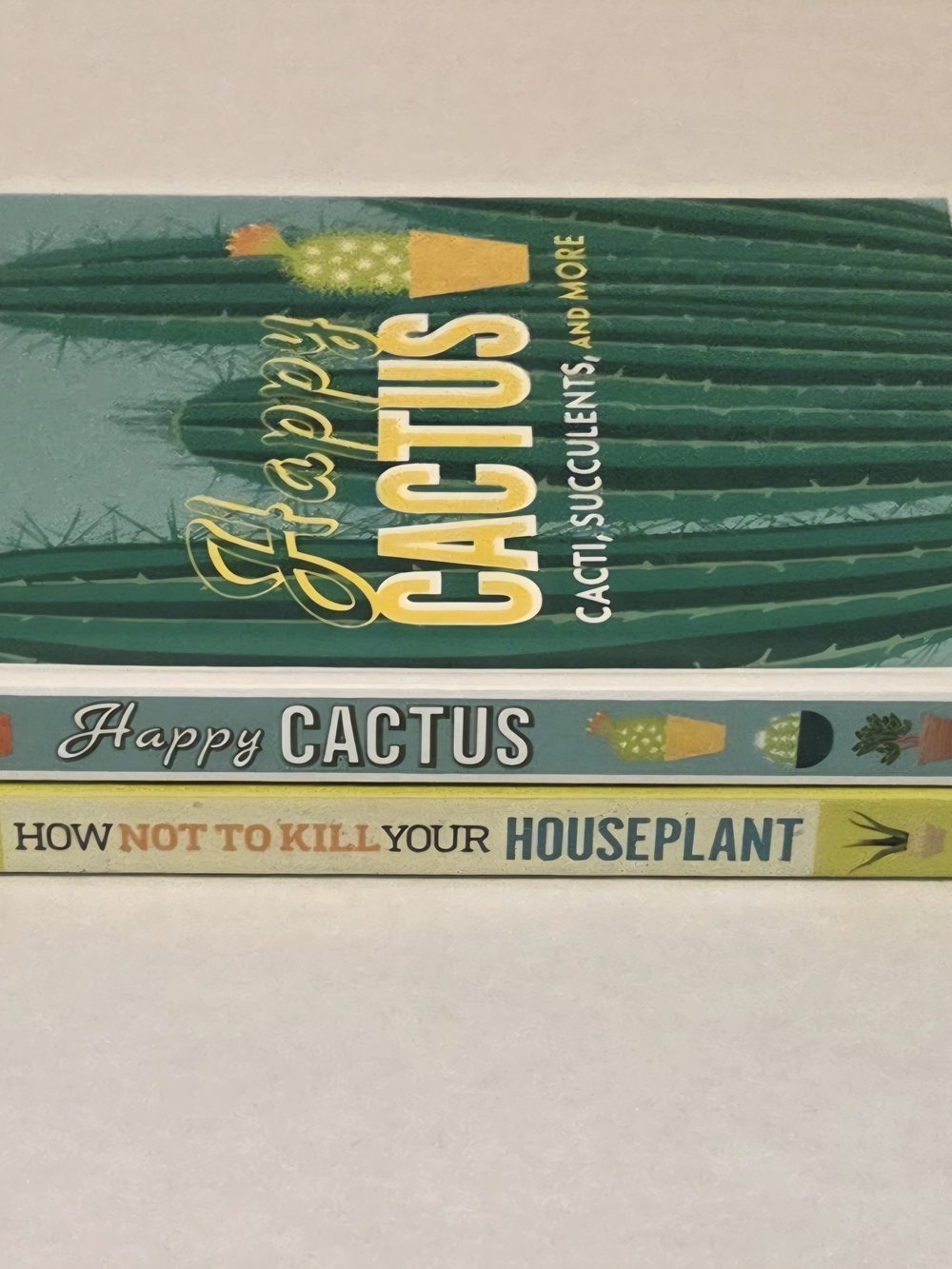 2 Book Bundle - Happy Cactus/How Not To Kill Your Houseplant